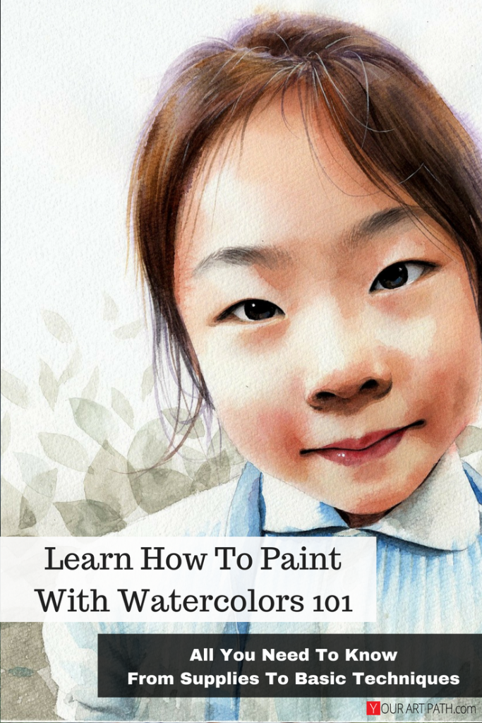 Learn how to paint in watercolour for beginners