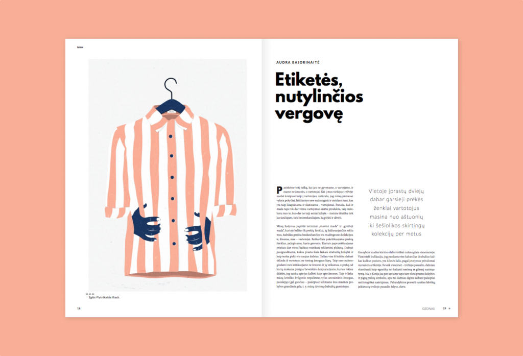 Cheap Clothing Industry Commissioned by OZONAS magazine