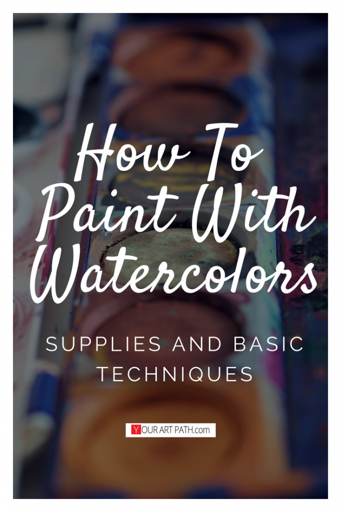 Learn how to paint in watercolour for beginners