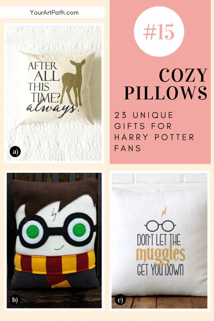 23 Best Gifts For Harry Potter Lovers. They are so magical, that I want them for myself! Featuring - Harry Potter Cozy Pillows!