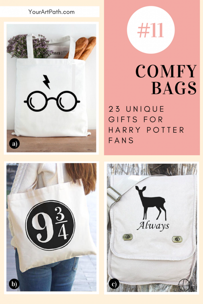 23 Best Gifts For Harry Potter Lovers. They are so magical, that I want them for myself! Featuring - Harry Potter Comfy Bags!