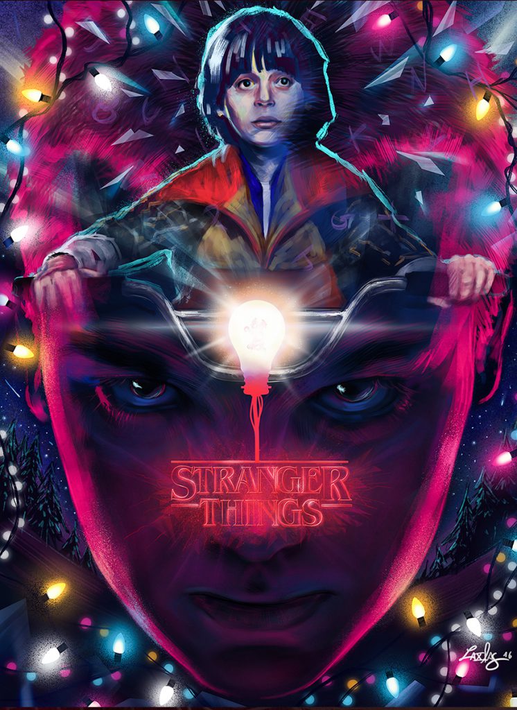 Interview With An Artist - Ladislas Chachignot. And His Digital Movie Poster Artwork - Stranger Things