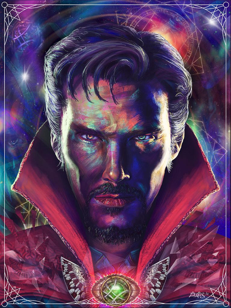 Interview With An Artist - Ladislas Chachignot. And His Digital Movie Poster Artwork - Marvel - Doctor Strange 