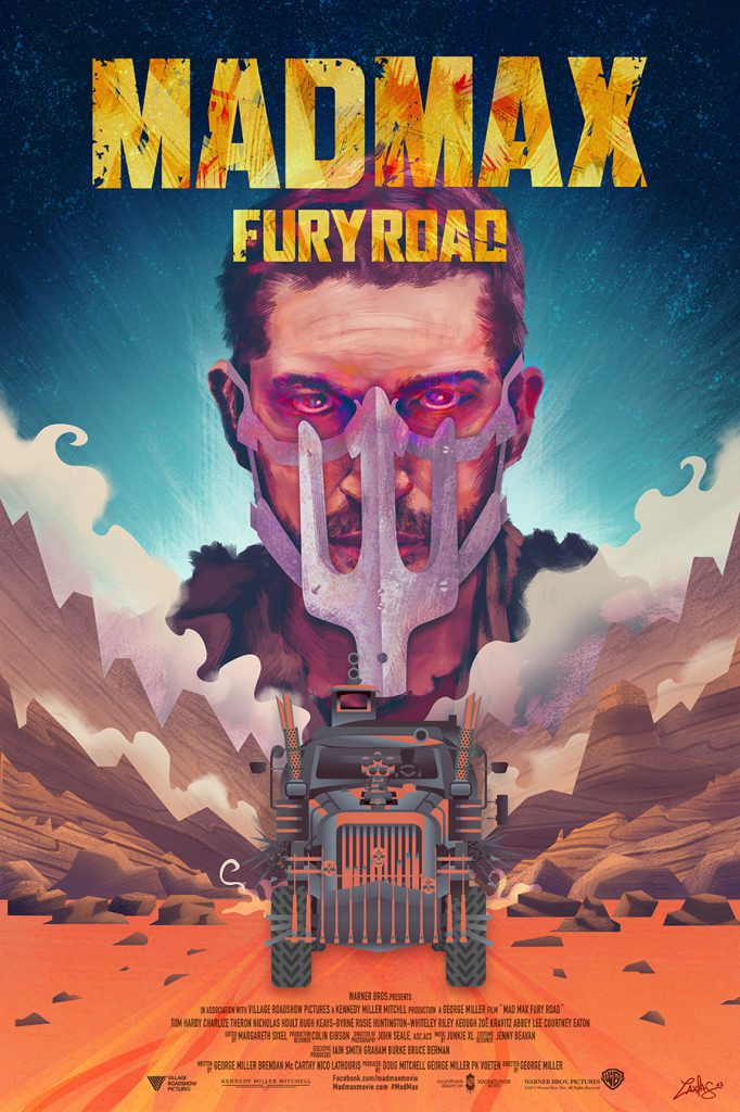 Interview With An Artist - Ladislas Chachignot. And His Digital Movie Poster Artwork - Mad Max - "Fury Road"