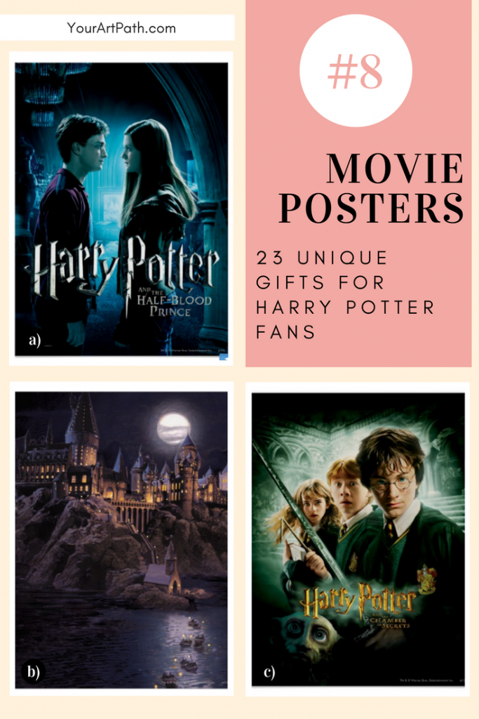 23 Best Gifts For Harry Potter Lovers. They are so magical, that I want them for myself! Featuring - Harry Potter Movie Posters!