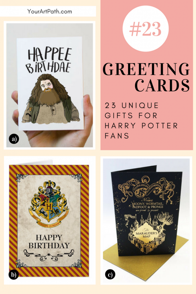 Pop up 3D Greeting Card,Harry Potter-Hogwarts,Gryffindor,Sorting hat,J.K.Rowling 