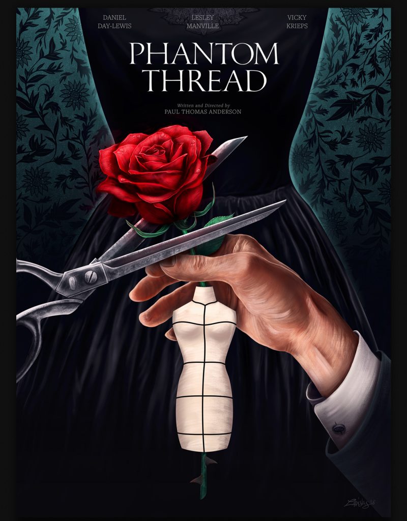 Interview With An Artist - Ladislas Chachignot. And His Digital Movie Poster Artwork -Phantom Thread