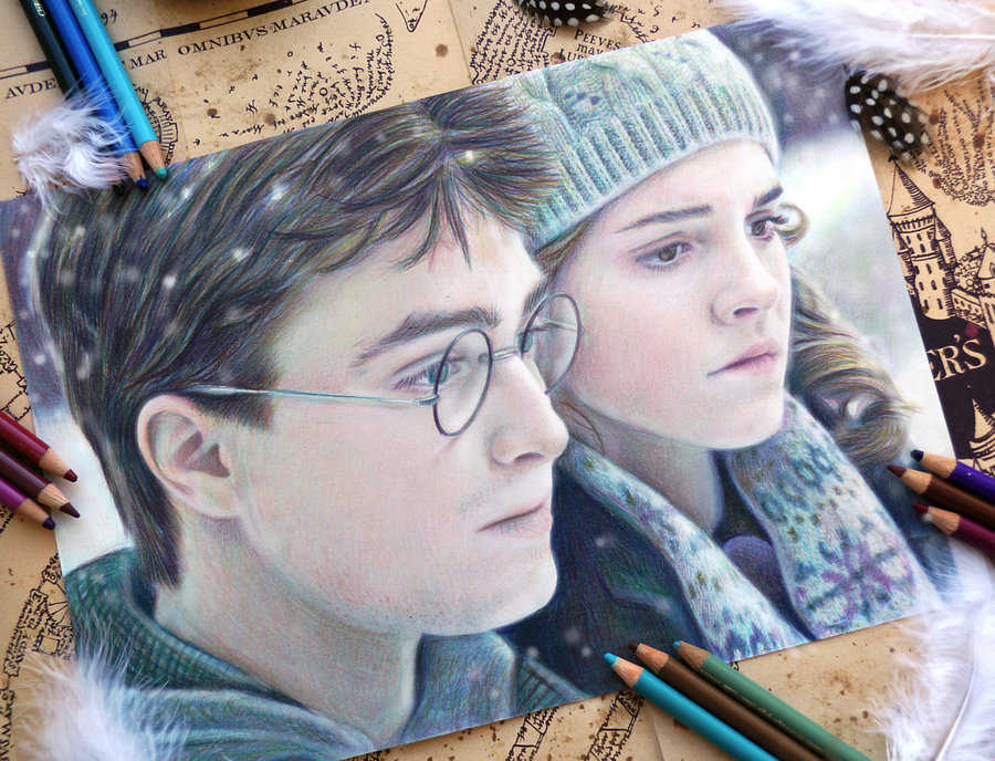 Harry Potter Fan Art in 12 Magical Styles - from Aljona Koshkar