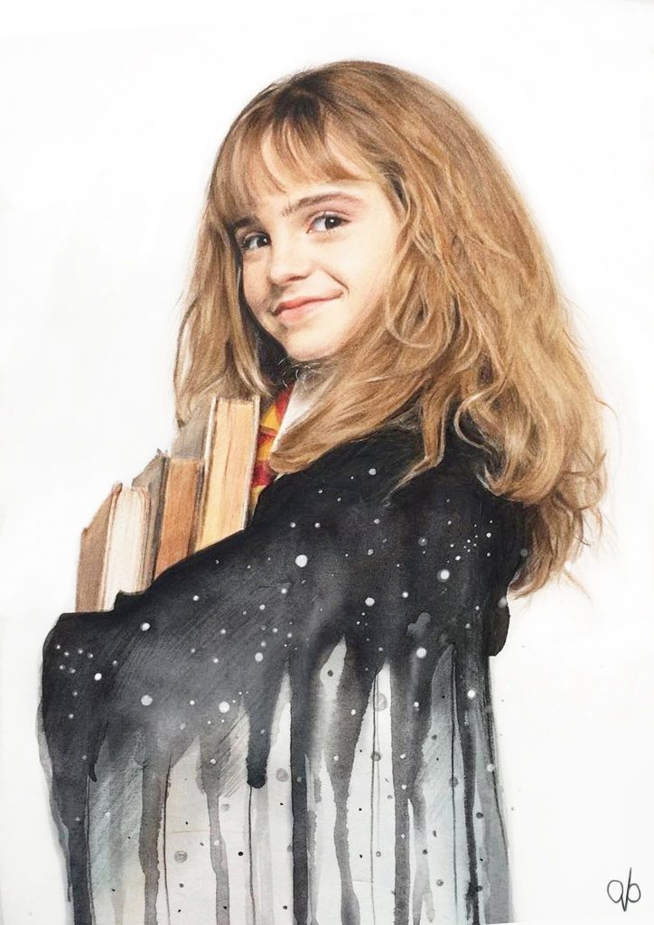 Harry Potter Fan Art in 12 Magical Styles - from Angie Blakewood