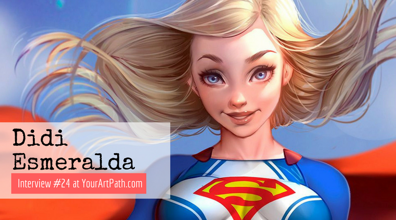 Female Character Design | Interview With Artists | Digital Painting Illustration