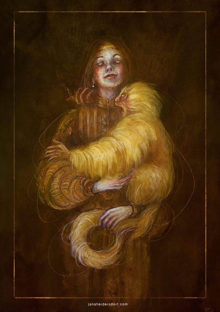 Illustrator's Jana Heidersdorf Fantastical World Of Art (Interview #23) 7 Artist Interview | Creepy Art Drawings | Fantasy Art