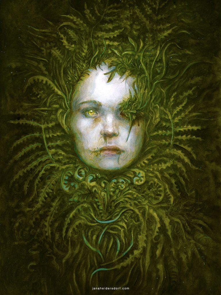 Illustrator's Jana Heidersdorf Fantastical World Of Art (Interview #23) 2 Artist Interview | Creepy Art Drawings | Fantasy Art