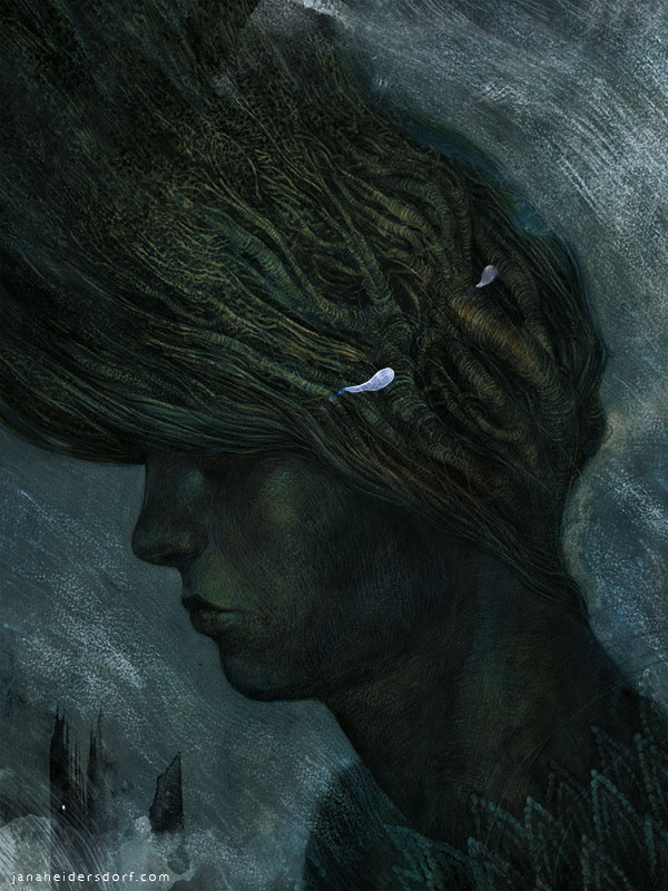 Illustrator's Jana Heidersdorf Fantastical World Of Art (Interview #23) 9 Artist Interview | Creepy Art Drawings | Fantasy Art