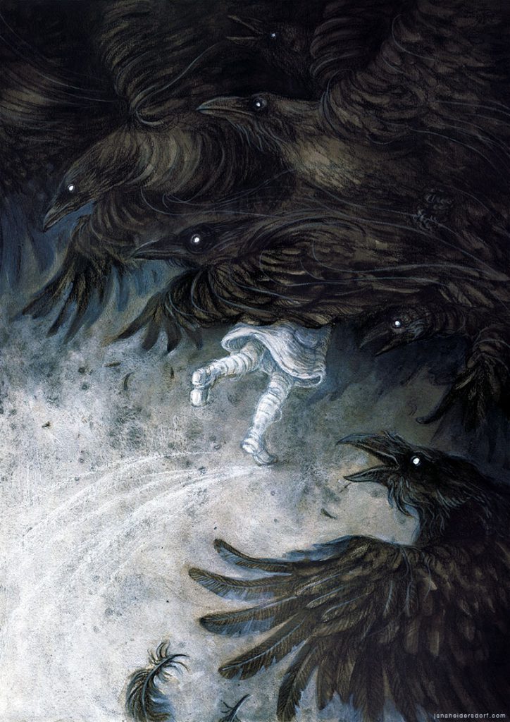 Illustrator's Jana Heidersdorf Fantastical World Of Art (Interview #23) 8 Artist Interview | Creepy Art Drawings | Fantasy Art