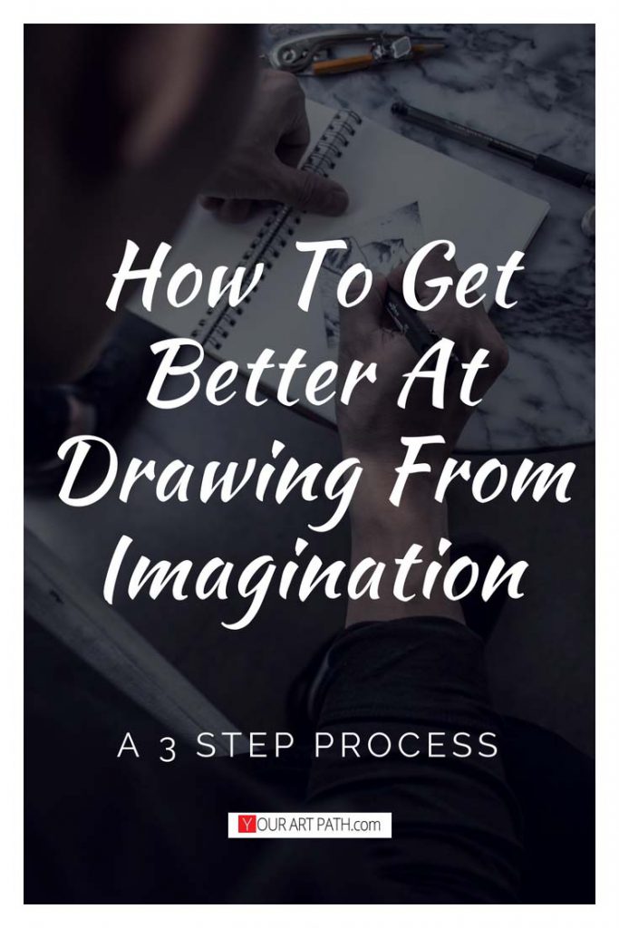drawing from imagination tips | how to get better at drawing