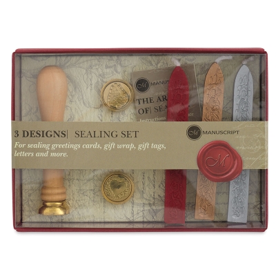 wax seal stamp design vintage | christmas gifts for artists