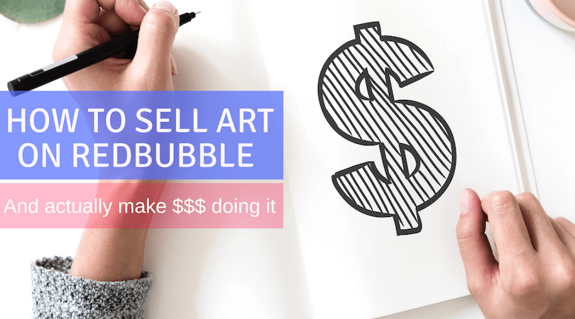 how to sell art online products | how to sell on redbubble