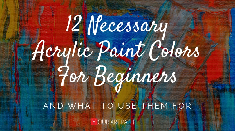 acrylic paint colors products chart | acrylic painting for beginners